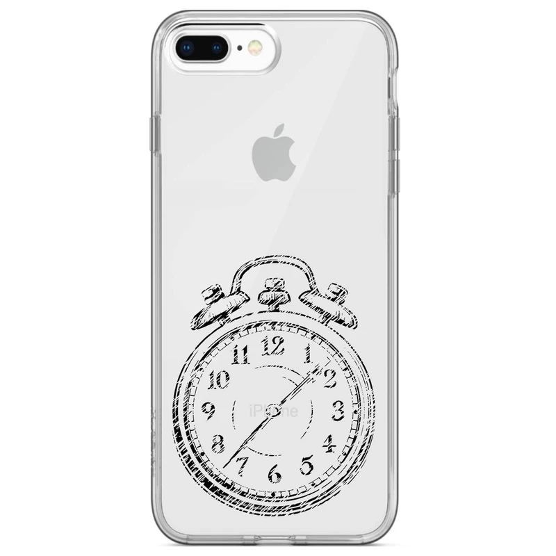 کاور مگافون طرح ساعت مدل C64-B مناسب برای گوشی موبایل اپل iPhone 7 Plus 