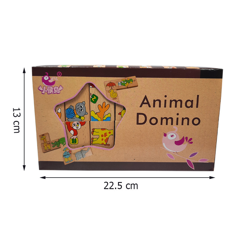 بازی فکری مدل دومینو حیوانات