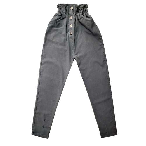 شلوار زنانه مدل مام استایل فیلیتو کد 02 رنگ طوسی