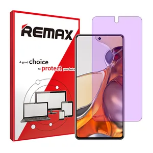 Remax brand shockproof Anti-purple screen protector glass for Xiaomi 11T Pro