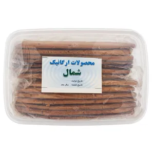 بيسکوئيت جو سبوسدار ارگانیک شمال - 450 گرم