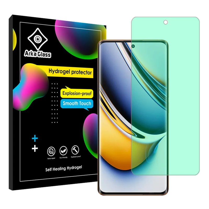 محافظ صفحه نمایش گرین لایت آرکا گلس مدل Tough مناسب برای گوشی موبایل ریلمی 11 Pro Plus