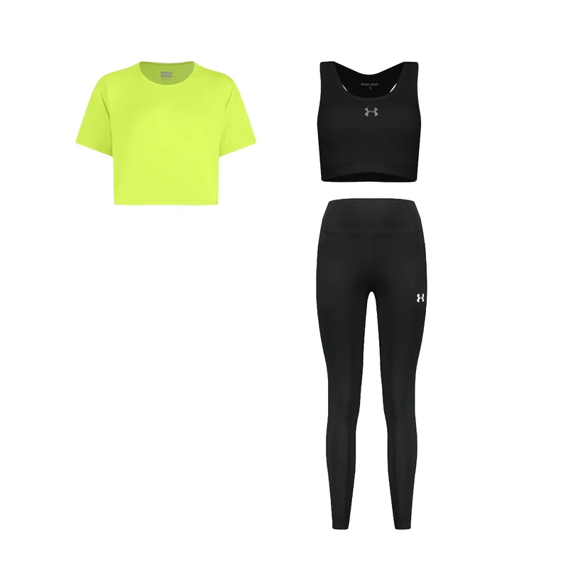 ست سه تکه لباس ورزشی زنانه مدل 1801-4104-56