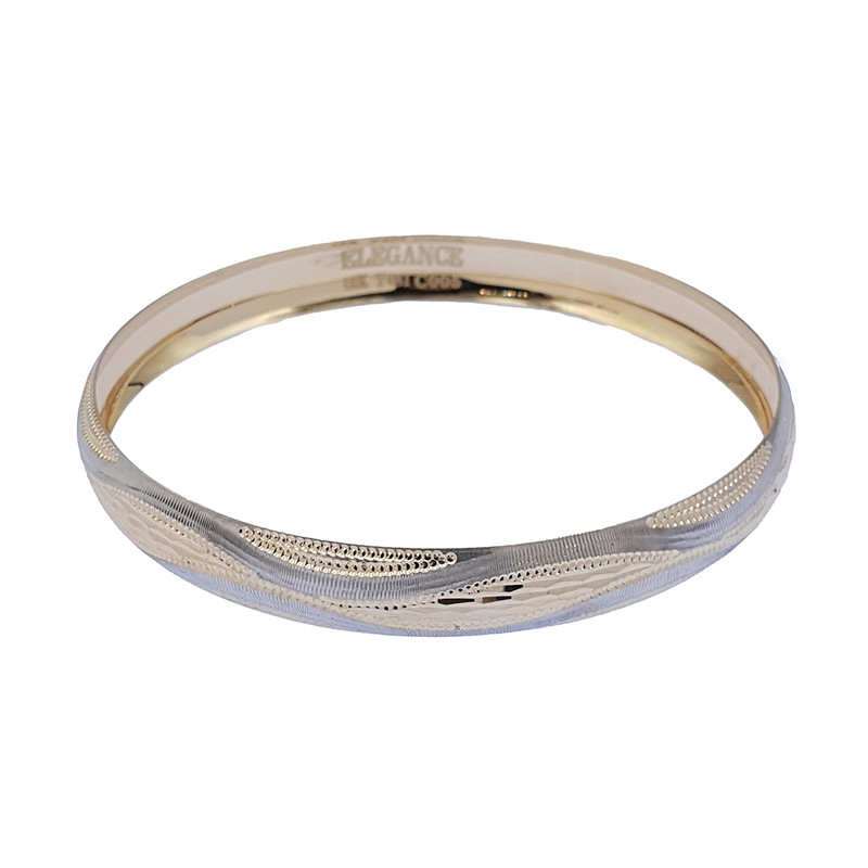 النگو طلا 18 عیار زنانه مدل 1EL1846