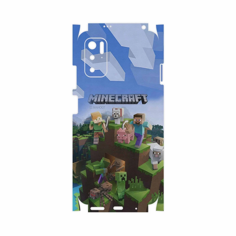 برچسب پوششی ماهوت مدل Minecraft-Game-FullSkin مناسب برای گوشی موبایل شیائومی Poco M3 Pro 5G