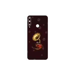 MAHOOT Gramophone Nostalgia Cover Sticker for Huawei Y7p