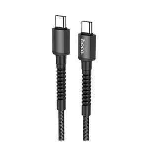 کابل تبدیل  USB به  USB-C هوکو مدل X71 ANTI BENDING PD 60W طول 1 متر