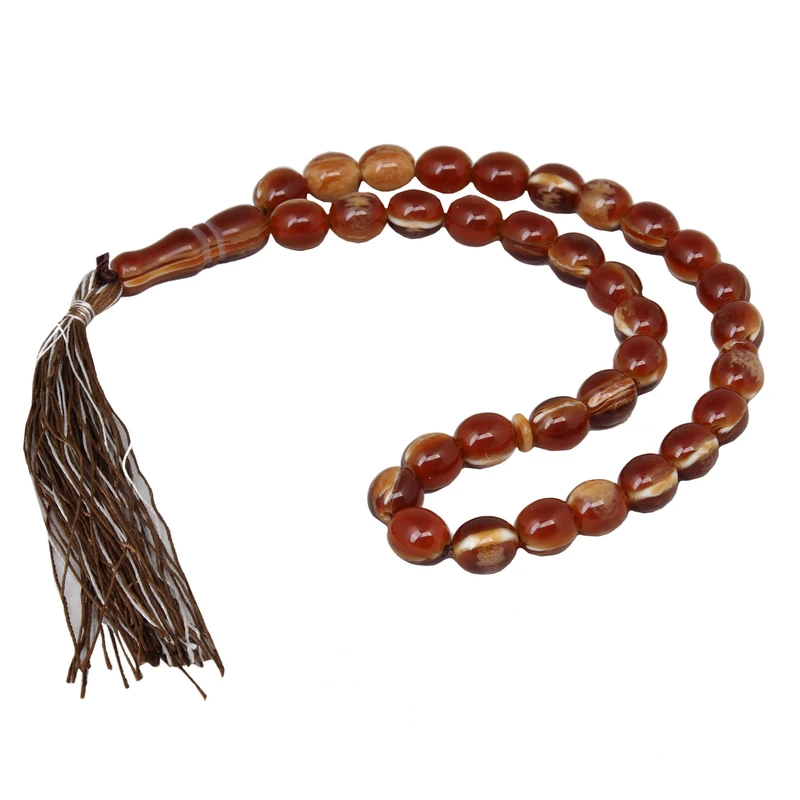 تسبیح بازرگانی میلادی مدل پلاستیکی ابروبادی کد T_317