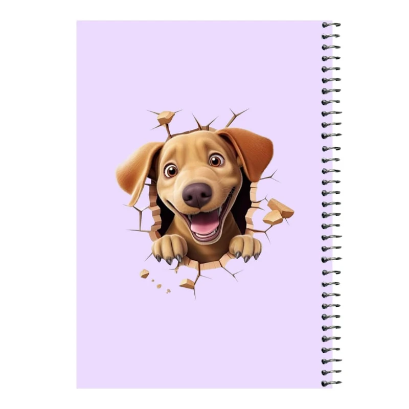 دفتر مشق 80 برگ اس جی مدل سگ ها 