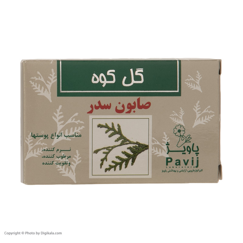 صابون شستشو گل کوه مدل سدر وزن 100 گرم صابون شستشو گل کوه مدل سدر وزن 100 گرم