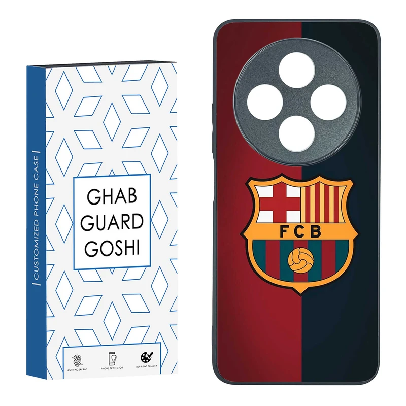 کاور قاب گارد گوشی طرح تیم بارسلونا کد TPU-090 مناسب برای گوشی موبایل شیائومی REDMI 14 C