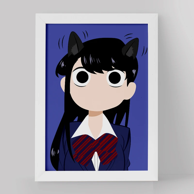 تابلو خندالو مدل انیمه کومی سان کد 16085