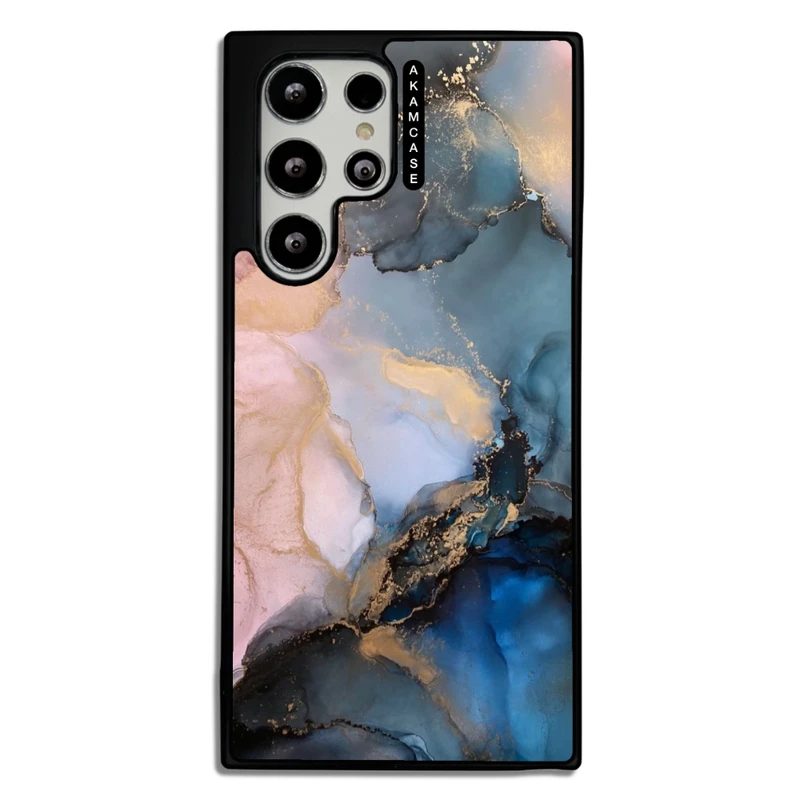 کاور آکام مدل AMC-WSGS22U-MARBLE-20 مناسب برای گوشی موبایل سامسونگ Galaxy S22 Ultra
