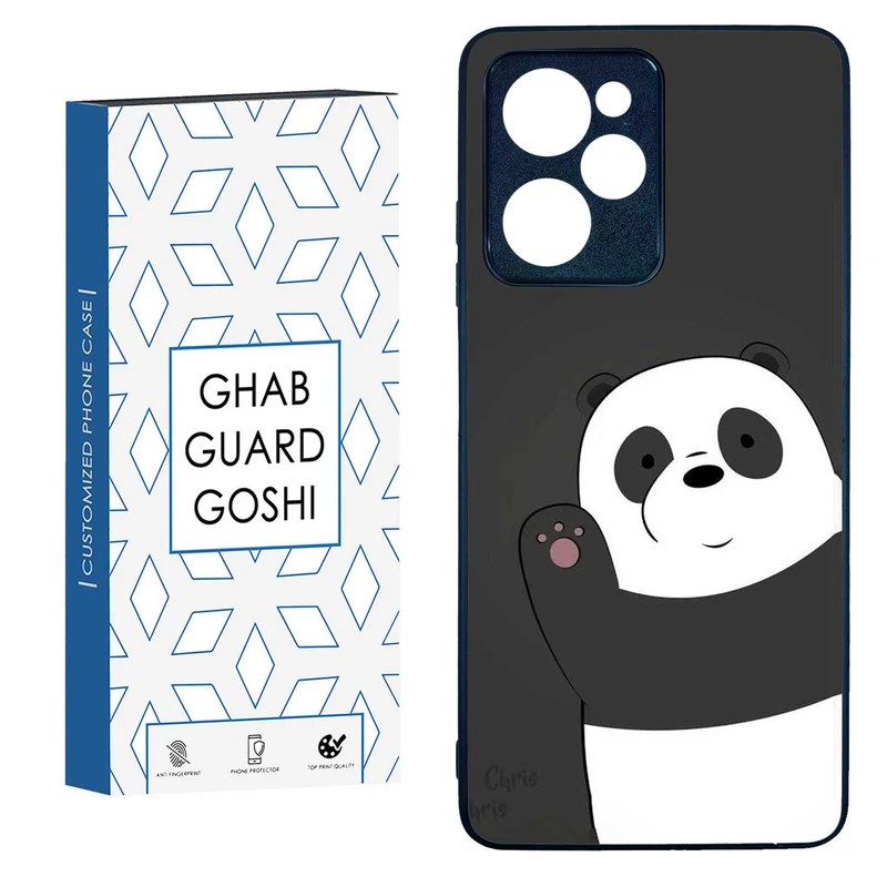 کاور قاب گارد گوشی طرح پاندا کد TPU-225 مناسب برای گوشی موبایل شیائومی  POCO X5 PRO