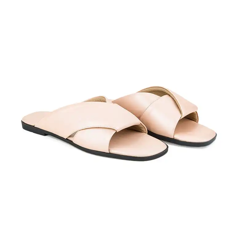 صندل زنانه چرم مشهد مدل J2604