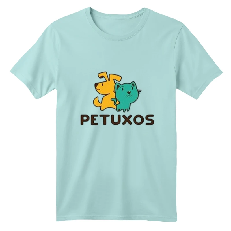 تی شرت آستین کوتاه بچگانه مدل سگ و گربه