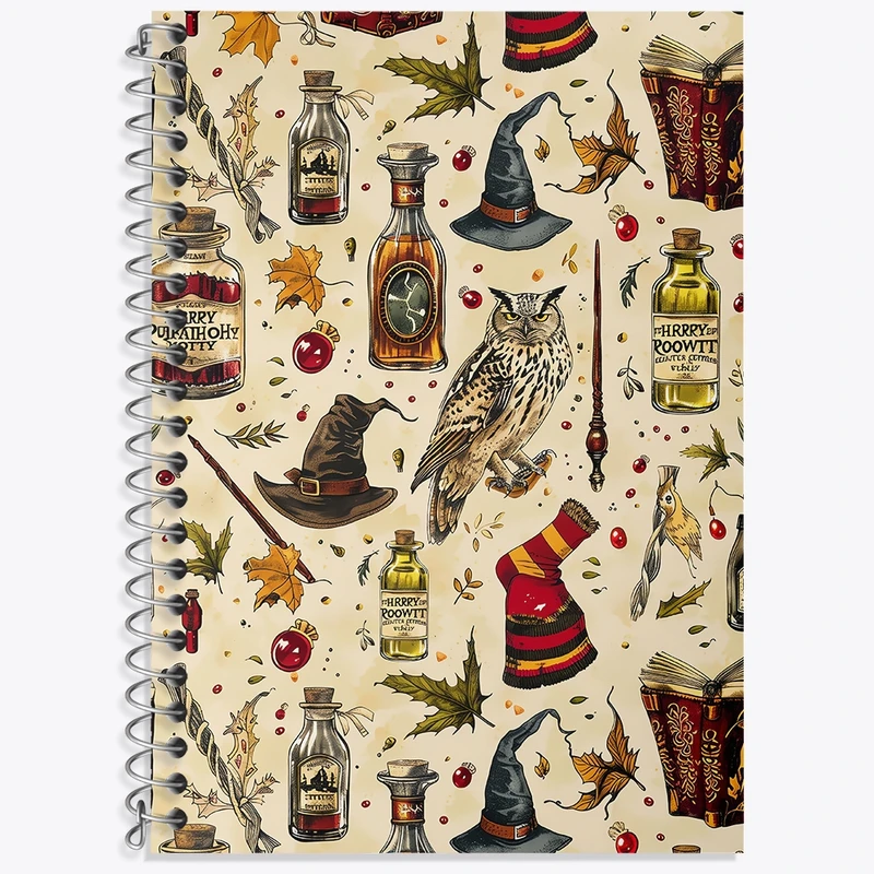 دفتر لغت 50 برگ خندالو طرح هری پاتر کد N485