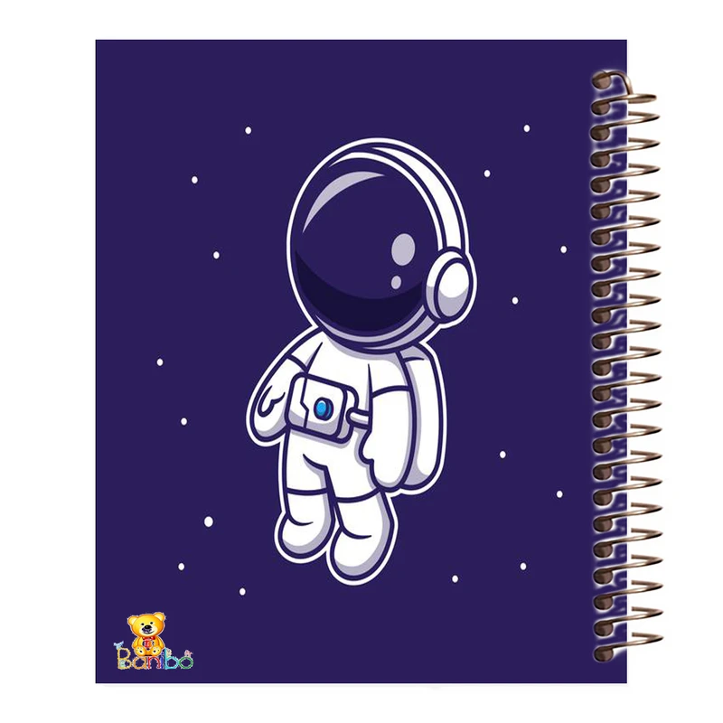 دفتر نقاشی 50 برگ بانیبو مدل فضانورد کد 548