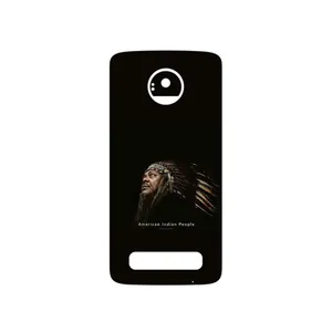 MAHOOT Portrait of an Indian Man Cover Sticker for Motorola Moto Z