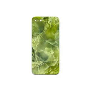 MAHOOT Green Crystal Marble Cover Sticker for Apple iPhone 8