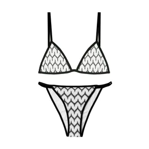 مایو دو تکه زنانه مدل AG5220