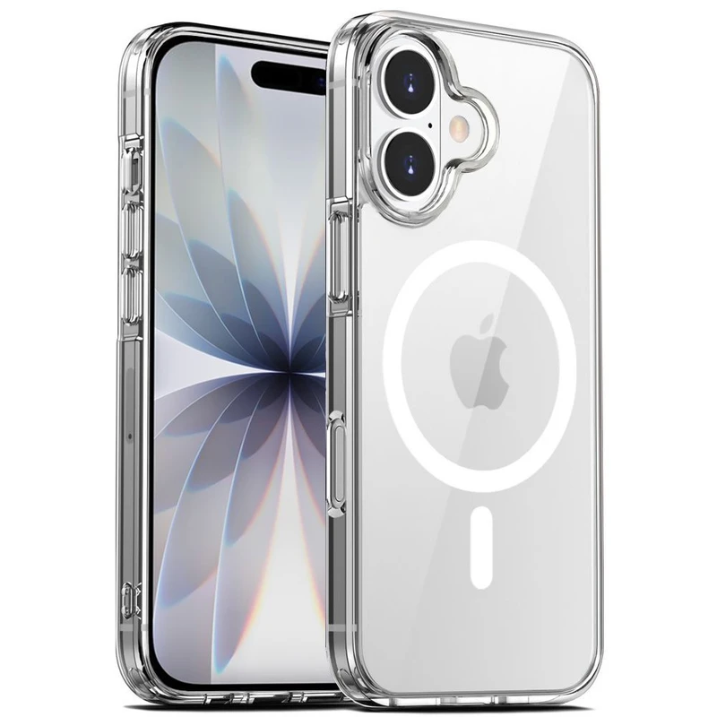 کاور مدل Clear MagSafe مناسب برای گوشی موبایل اپل iPhone 16