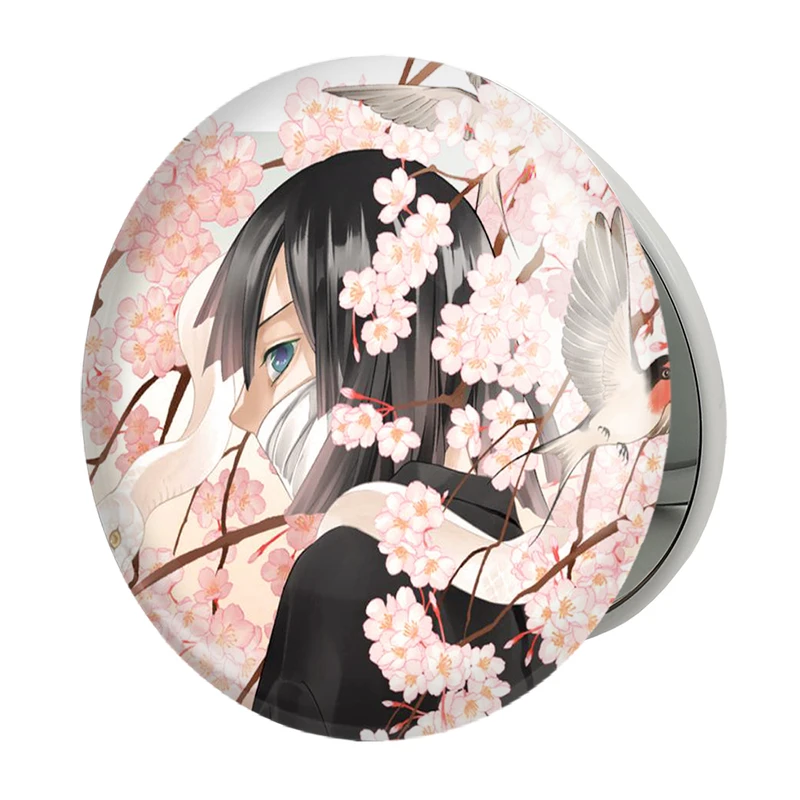 آینه جیبی خندالو طرح مویچیرو توکیتو انیمه شیطان کش مدل تاشو کد 27074 