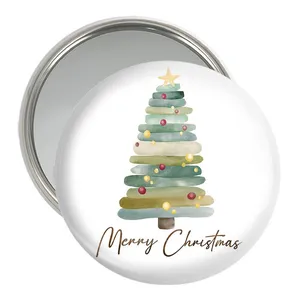 آینه جیبی خندالو مدل کریسمس Christmas  کد 22150