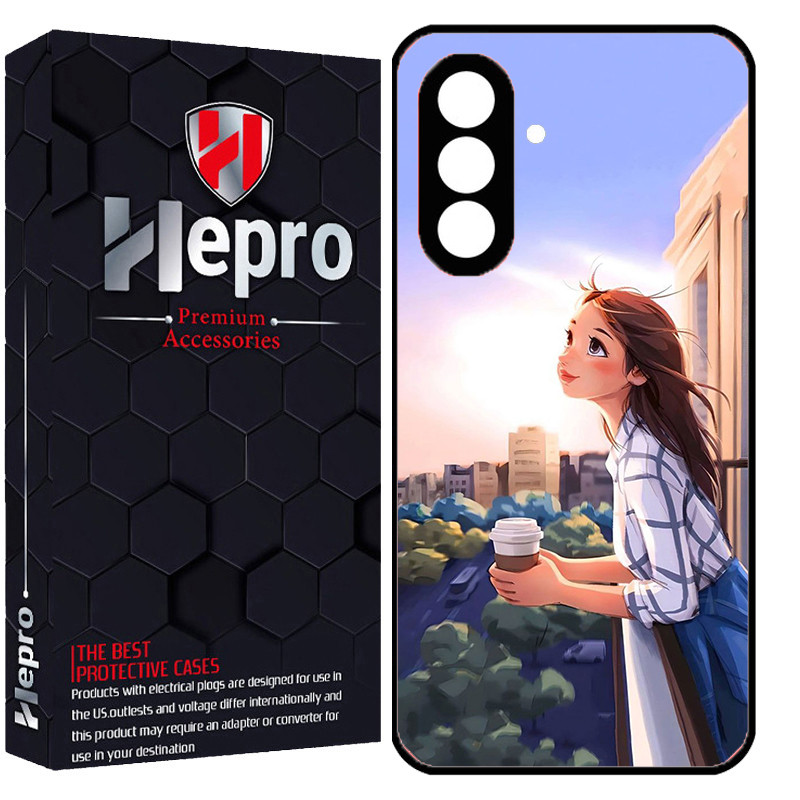 کاور هپرو طرح دخترانه کد Dimo-016 مناسب برای گوشی موبایل سامسونگ Galaxy S23 FE