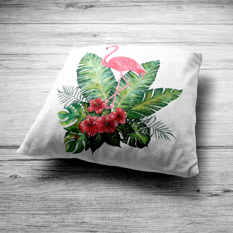 کاور کوسن طرح فلامینگو مدل co530
