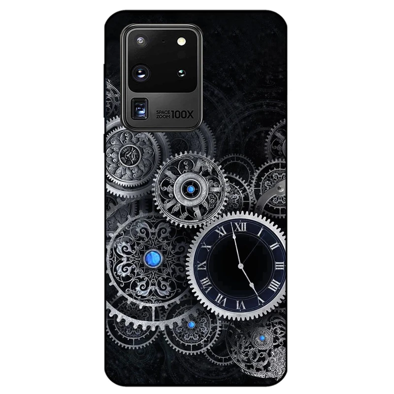 کاور مگافون طرح ساعت مدل 8161 مناسب برای گوشی موبایل سامسونگ Galaxy S20 Ultra