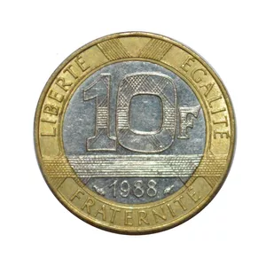 سکه تزیینی طرح کشور فرانسه مدل 10 فرانک 