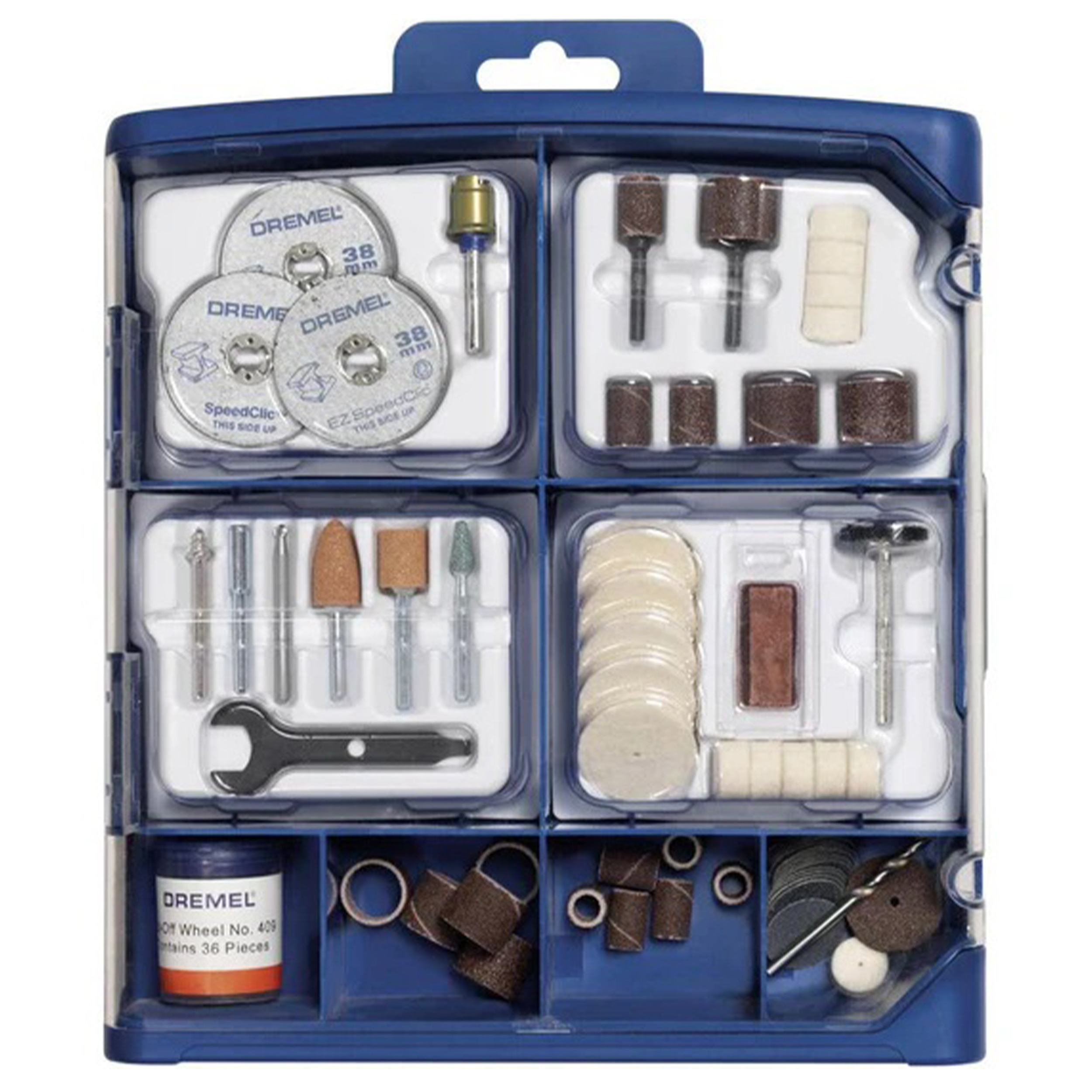 ابزار حکاکی درمل مدل 100-723 Dremel Accessories مجموعه 100 عددی