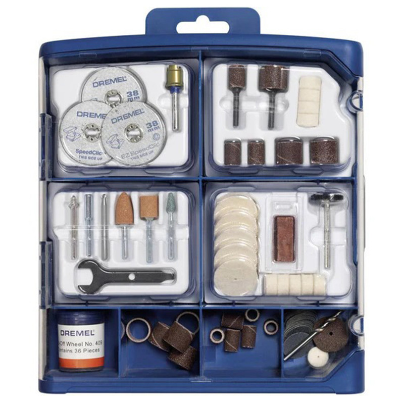 ابزار حکاکی درمل مدل 100-723 Dremel Accessories مجموعه 100 عددی