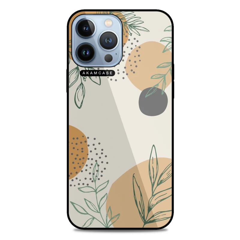 کاور آکام مدل AMC-WA13PROMAX-LEAVES-23 مناسب برای گوشی موبایل اپل iPhone 13 Pro Max
