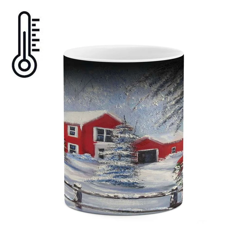 ماگ حرارتی کاکتی مدل نقاشی کد mgh13782