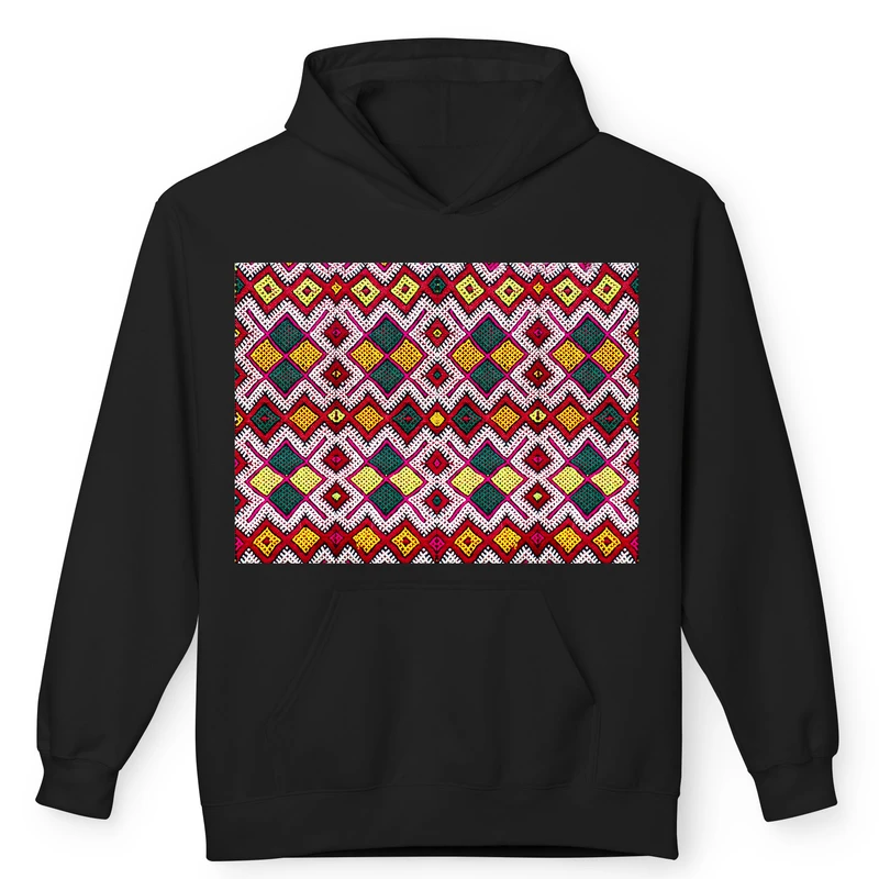 هودی زنانه پاد آفرین مدل فرش و گلیم و کاشی کد 1043