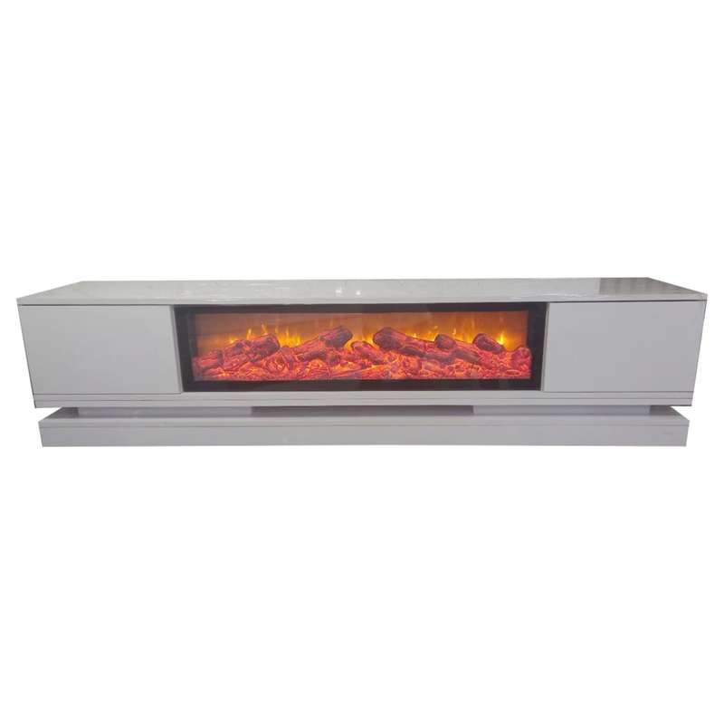 ميز تليويزيون شومينه دار مدل 132 ميز تليويزيون شومينه دار مدل 132