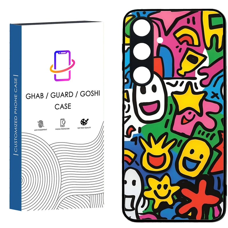 کاور قاب گارد گوشی طرح فانتزی کد 38 - TPU مناسب برای گوشی موبایل سامسونگ Galaxy S24 FE