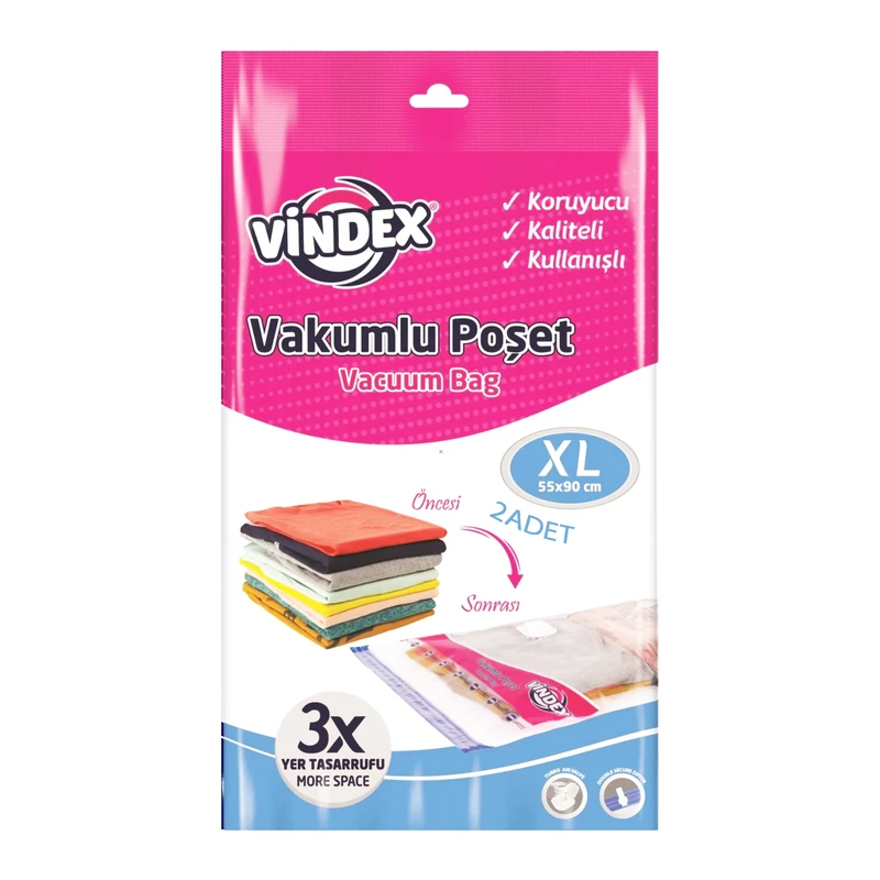 کیسه وکیوم ویندکس مدل XL مجموعه 2 عددی 