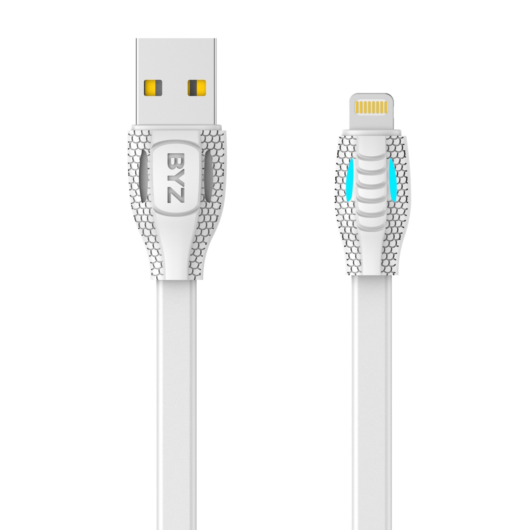 کابل تبدیل USB به لایتنینگ بی وای زد مدل BL-651 طول 1.2 متر