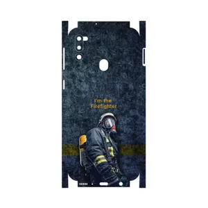 MAHOOT Firefighter-FullSkin Cover Sticker for Samsung Galaxy M21  2021 Edition