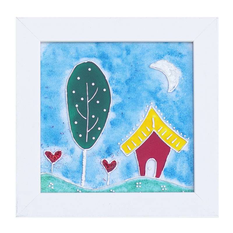 تابلو ویترای طرح زمستان کد 411