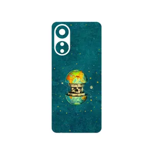 MAHOOT Collage of Earth Face Cover Sticker for Oppo A78 4G