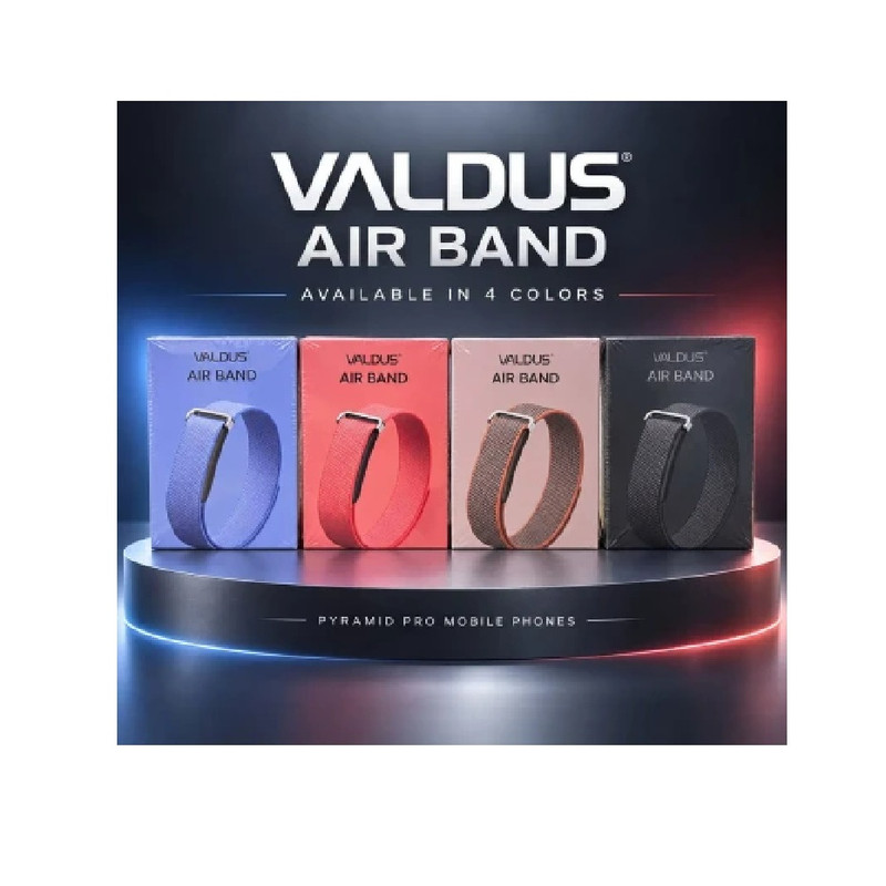 مچ‌ بند هوشمند مدل AIR BAND با بند برزنتی