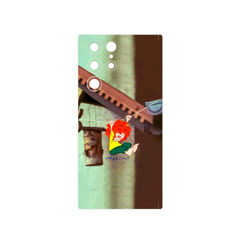 برچسب پوششی ماهوت مدل Meister Eder und sein Pumuckl مناسب برای گوشی موبایل سامسونگ Galaxy S22 Ultra 5G