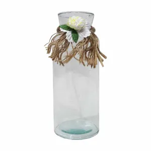 گلدان شیشه ای مدل گل مریم کد 005