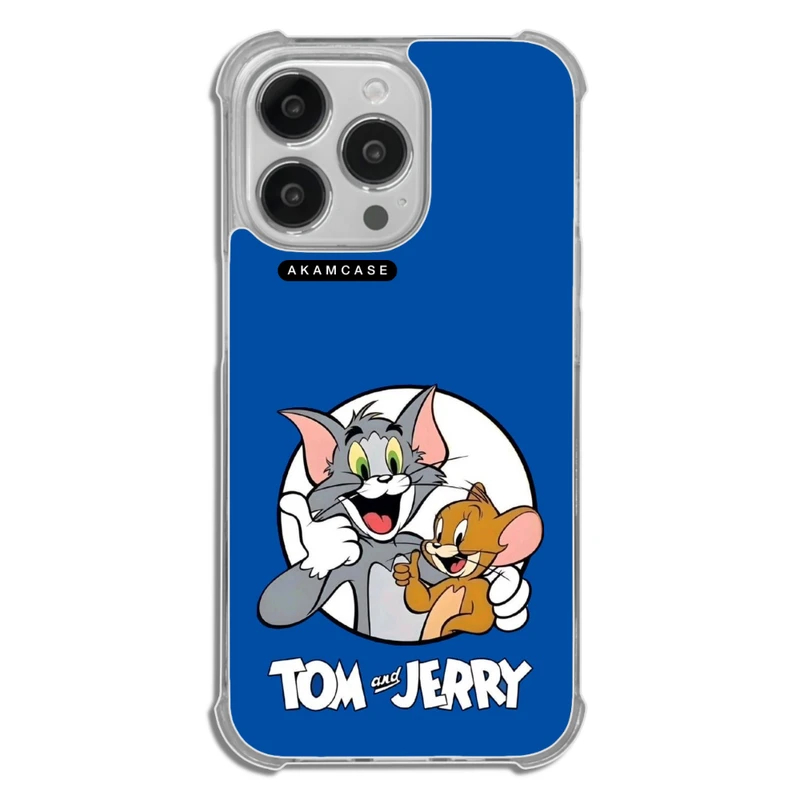 کاور آکام مدل AMC-WTA13PRO-TOM & JERRY4 مناسب برای گوشی موبایل اپل iPhone 13 Pro