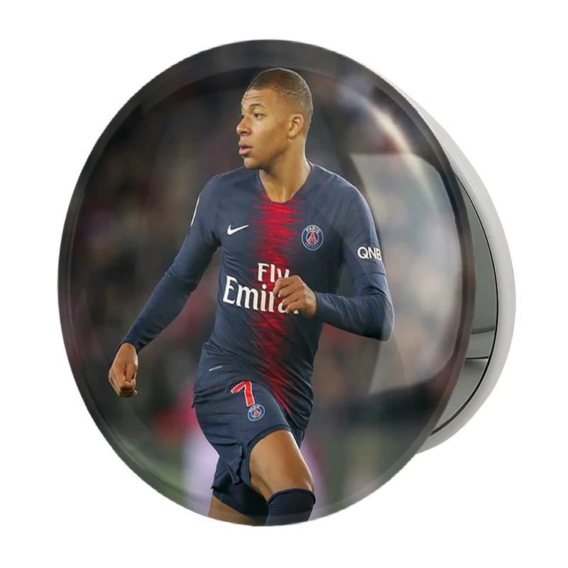 آینه جیبی خندالو طرح امباپه مدل تاشو کد 2127 