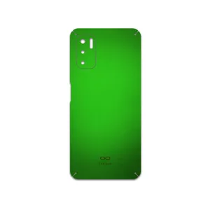 MAHOOT Metallic-Green Cover Sticker for Xiaomi Redmi Note 10 5G